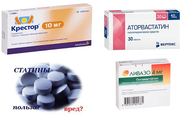 Статины 3, 4 поколения – аторвастатин, розувастатин, питавастатин