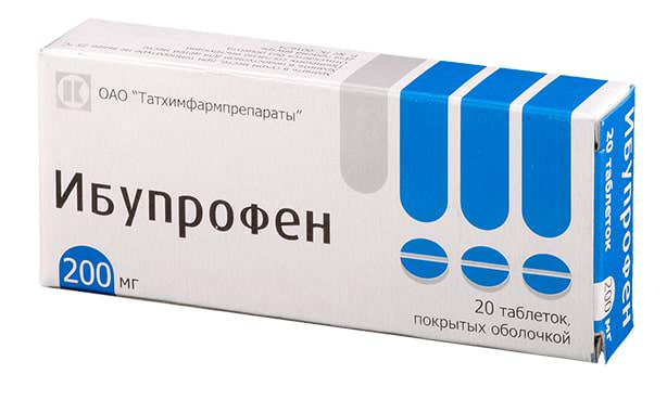 Ибупрофен, таблетки