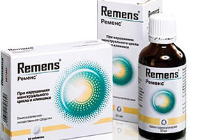 Гомеопатический препарат Ременс