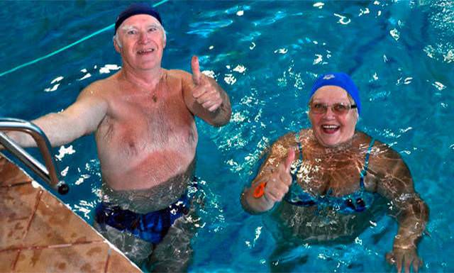 Плавание для пенсионеров