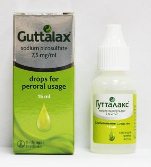 Капли и таблетки Гутталакс: инструкция и отзывы